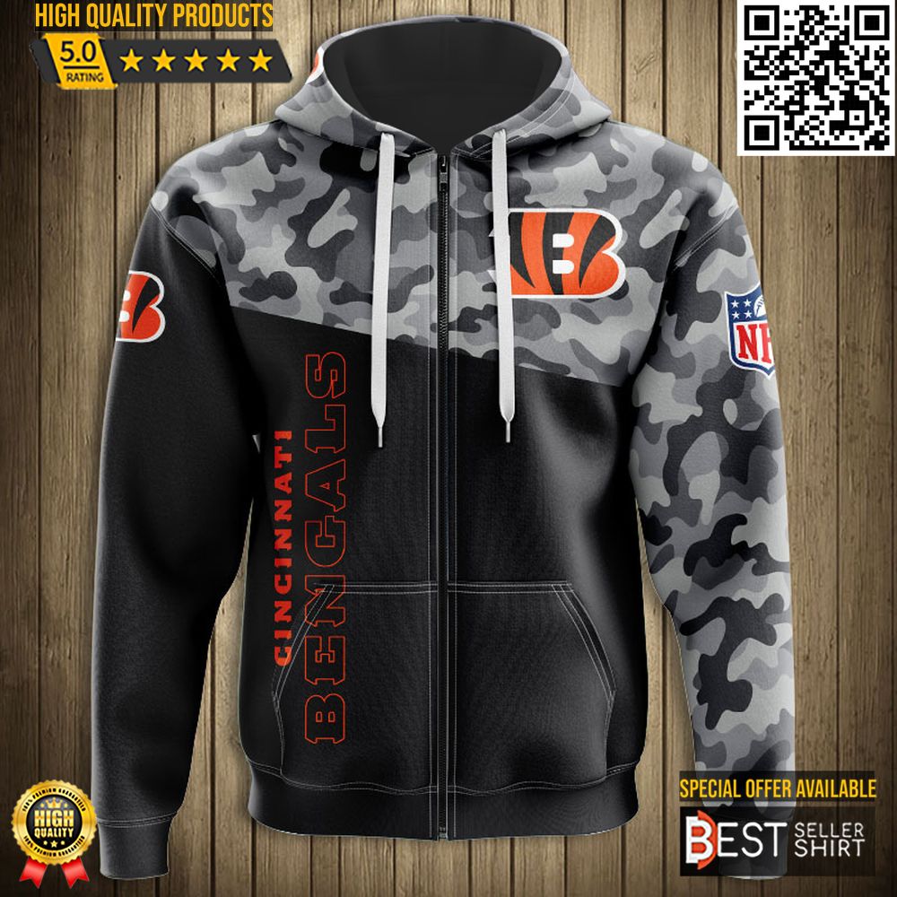 Bengals store camo hoodie