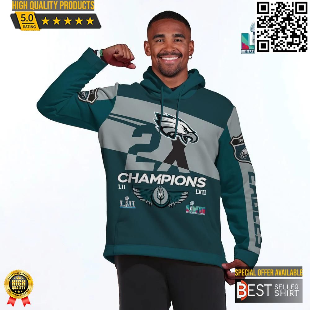 Eagles super shop bowl champions hoodie