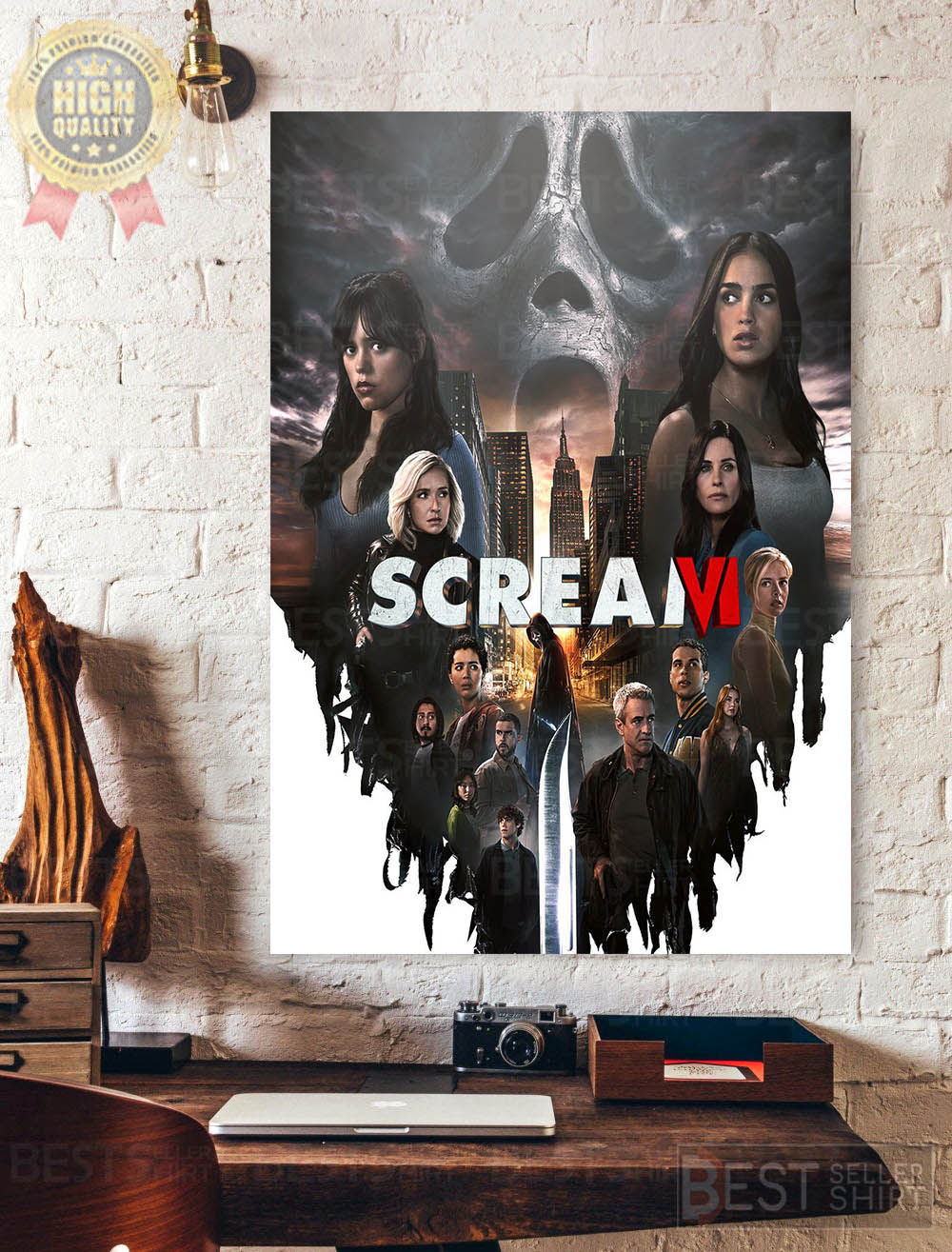 Scream VI Poster Scream 6 Official Poster 2023 Cast - Best Seller ...