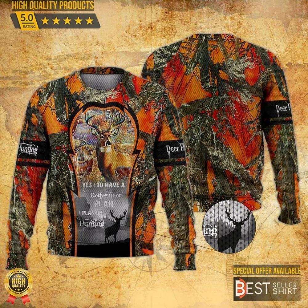 bow hunting ugly sweater