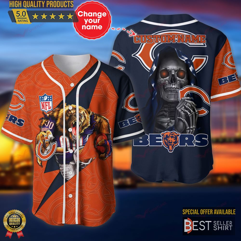 Customized stitched nfl shops chicago bears jerseys