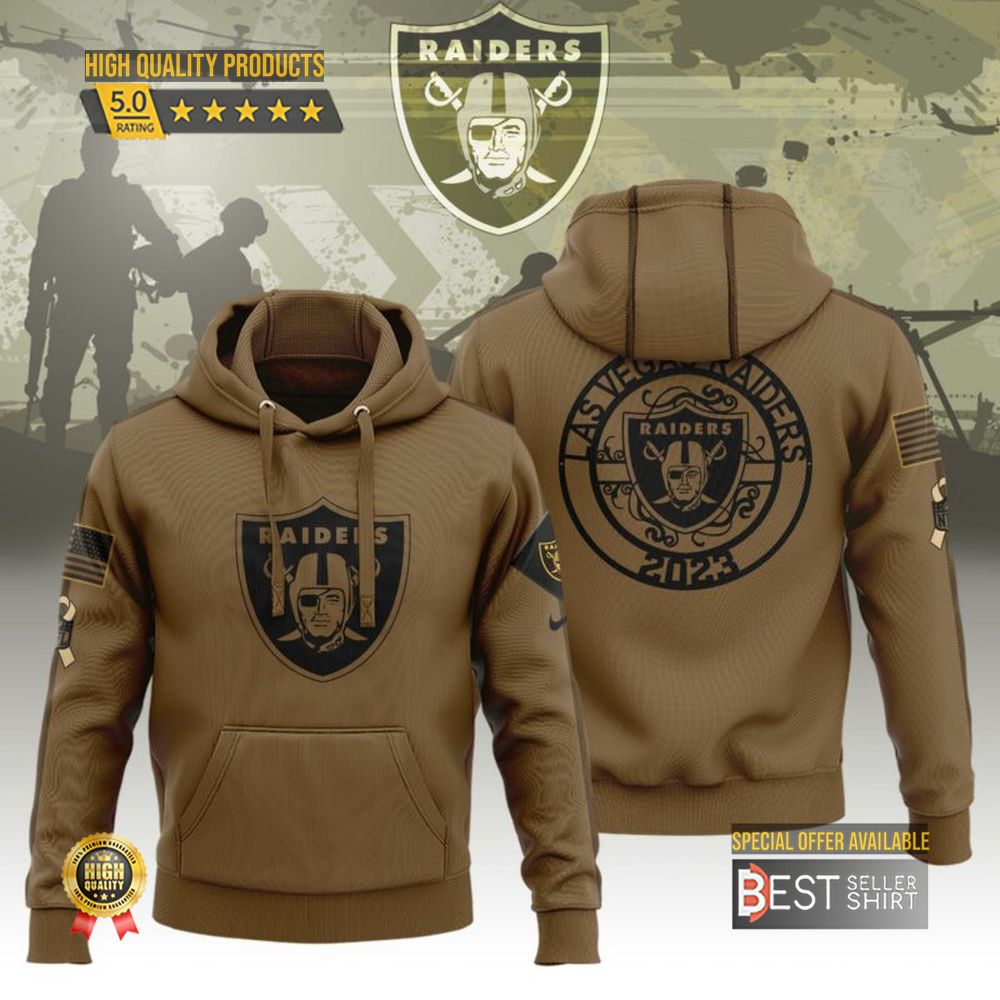 Raiders shop military sweatshirt