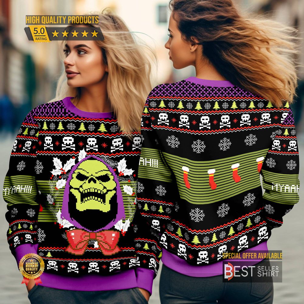 He man ugly christmas sweater best sale